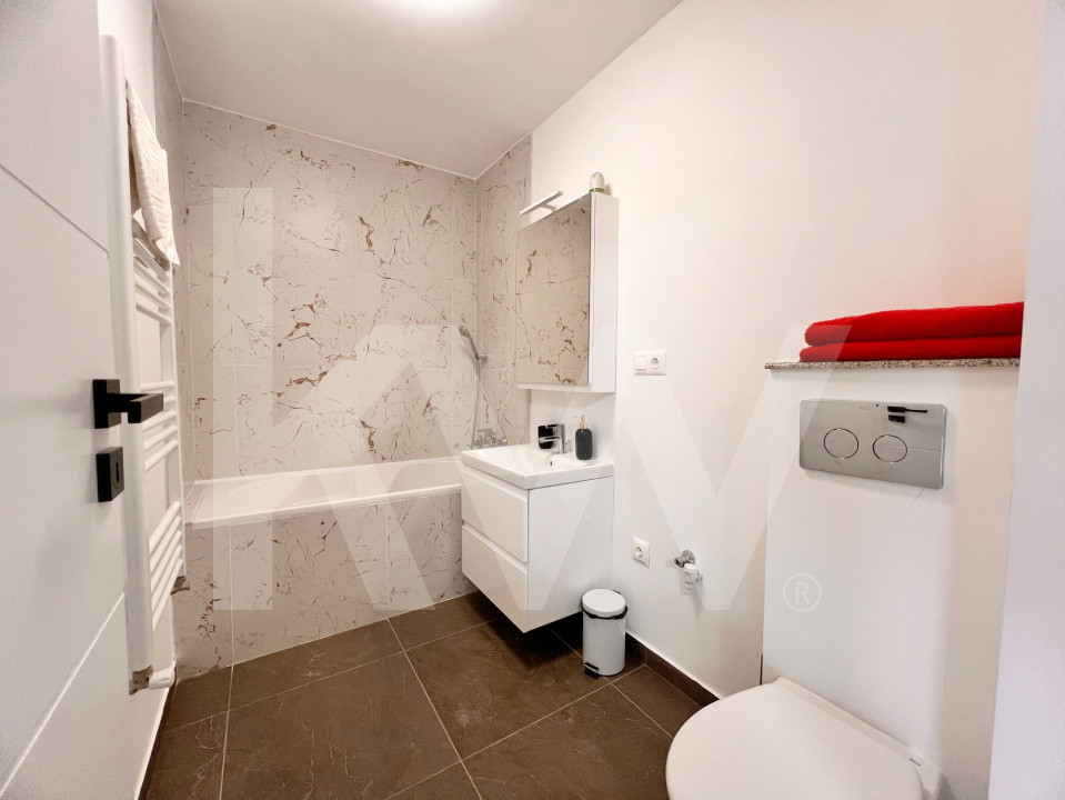 Ap. modern cu 3 cam. complet mobilat si utilat+loc de parcare-Kaufland