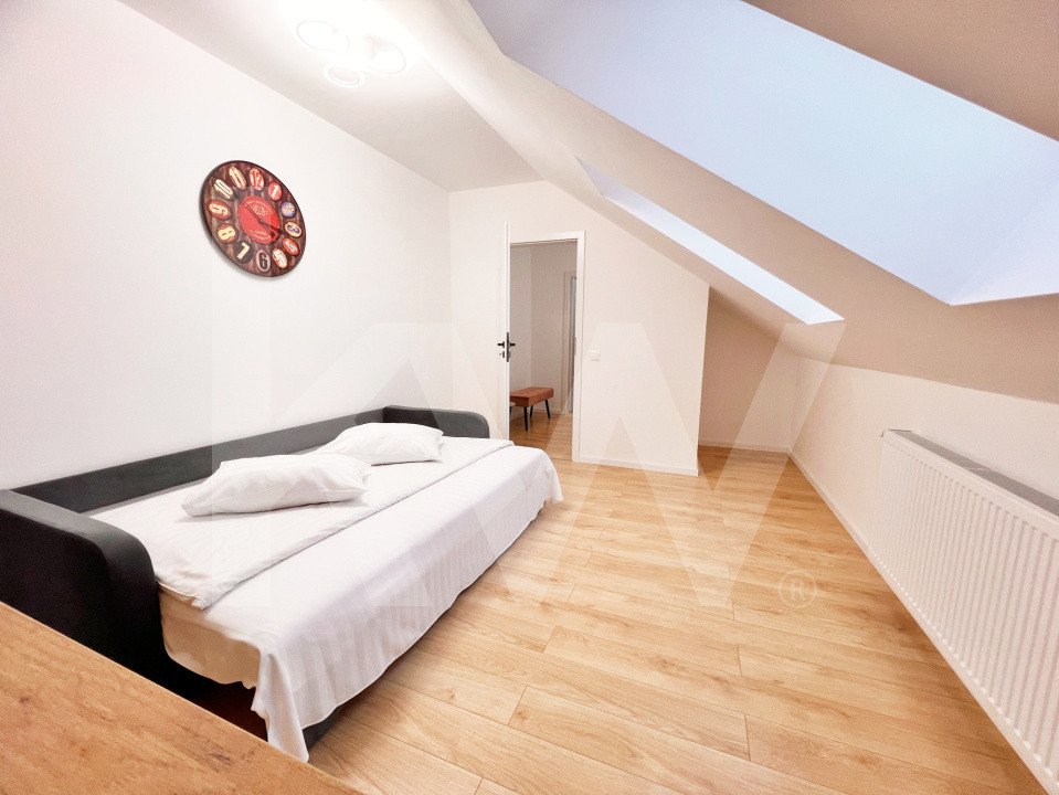 Ap. modern cu 3 cam. complet mobilat si utilat+loc de parcare-Kaufland