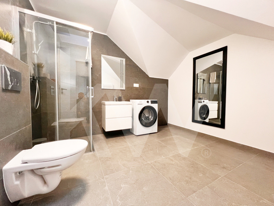 Ap. modern cu 3 cam. complet mobilat si utilat+loc de parcare-Kaufland