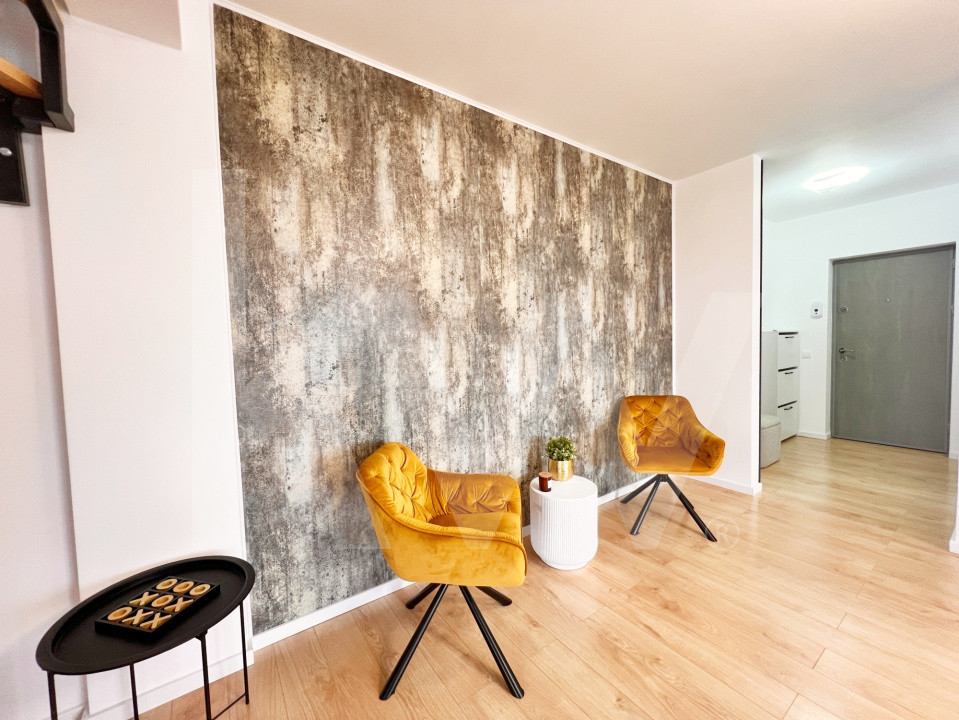 Ap. modern cu 3 cam. complet mobilat și utilat, două băi+loc de parcare