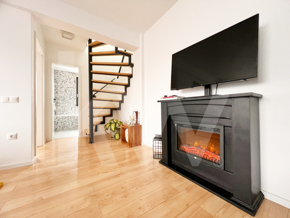 Apart. 3 cam. coplet mobilat, două băi, balcon, lift, parcare-Kaufland Hipodrom