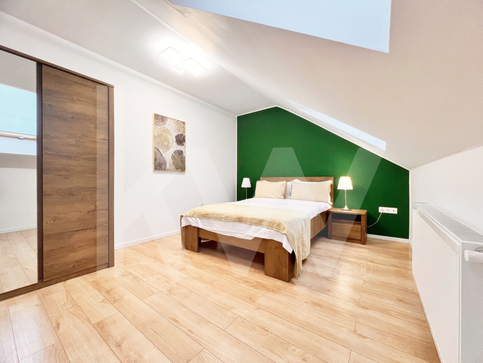 Apart. 3 cam. coplet mobilat, două băi, balcon, lift, parcare-Kaufland Hipodrom