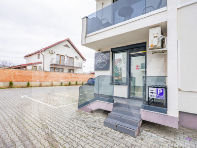 Spațiu comercial parter, alimentație publică, 55mp, Selimbar