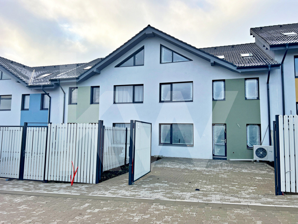 Casă întabulată, 5 cam, 119 mp utili, curte 70 mp – finisată la cheie