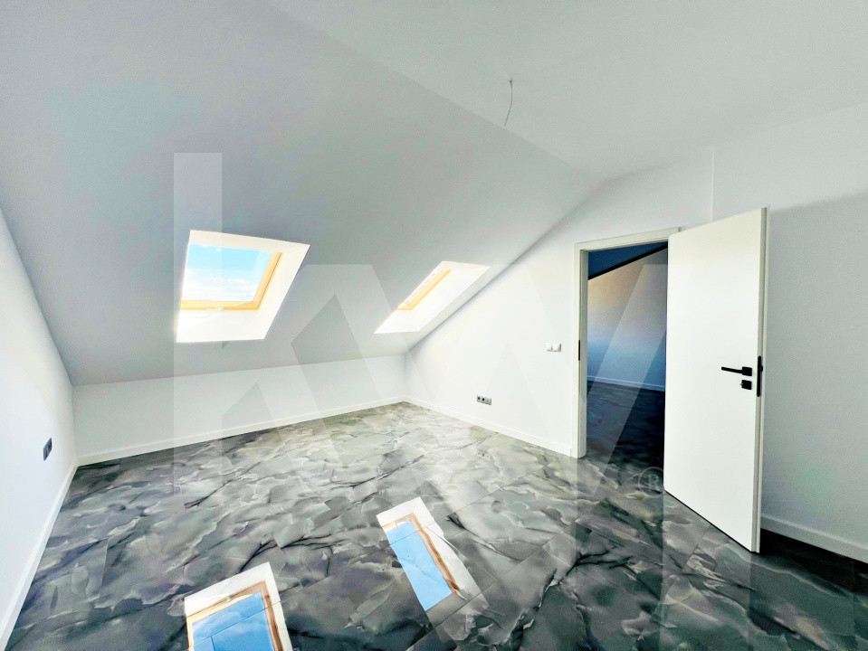 Casă întabulată, 5 cam, 119 mp utili, curte 70 mp, finisată la cheie. DaVinci SB