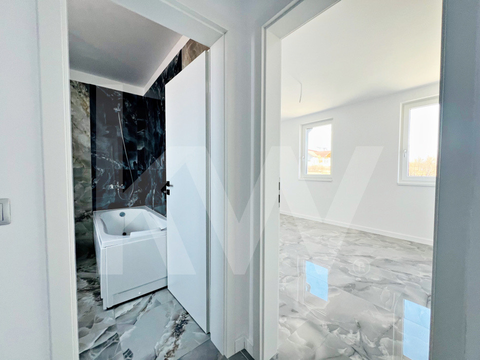 Casă întabulată, 5 cam, 119 mp utili, curte 70 mp, finisată la cheie. DaVinci SB