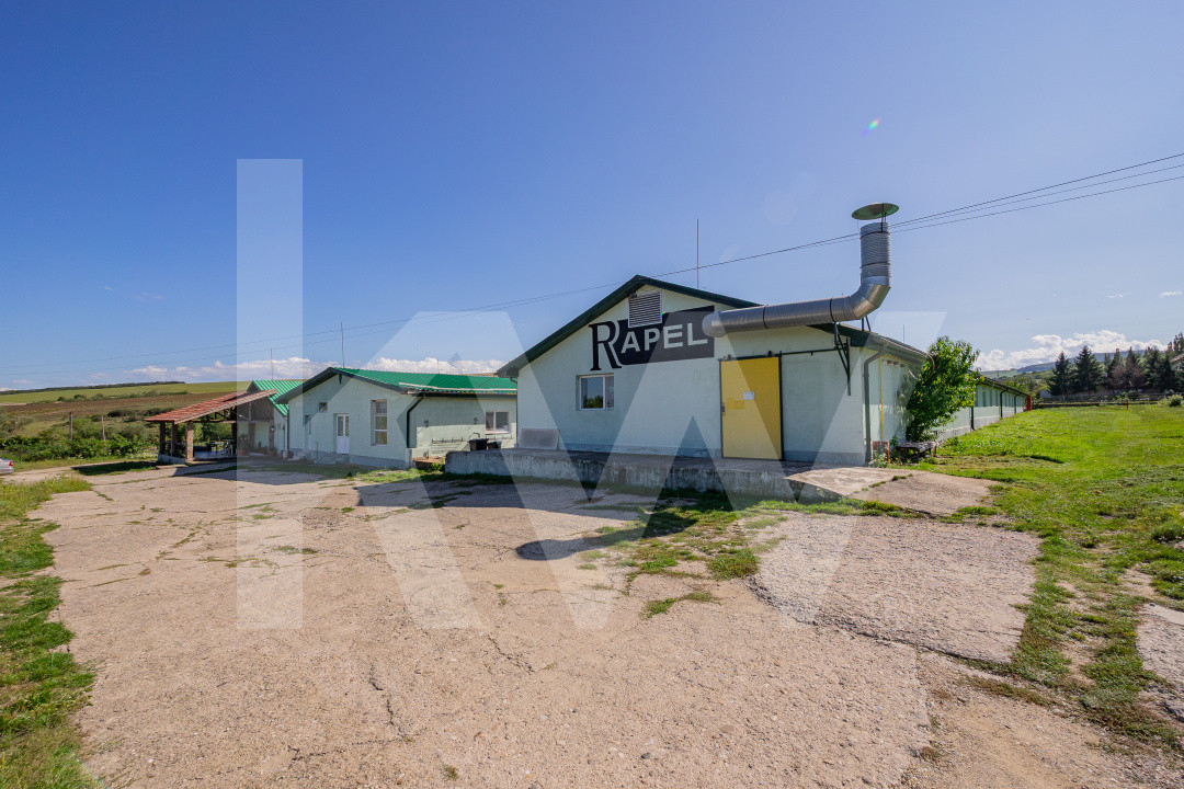 Hala industriala de productie, functionala, 790mp, Rahau, Sebes