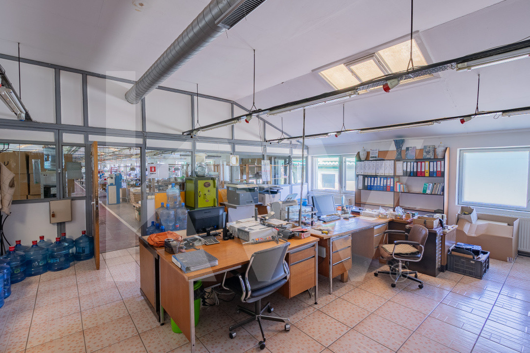 Hala industriala de productie, functionala, 790mp, Rahau, Sebes