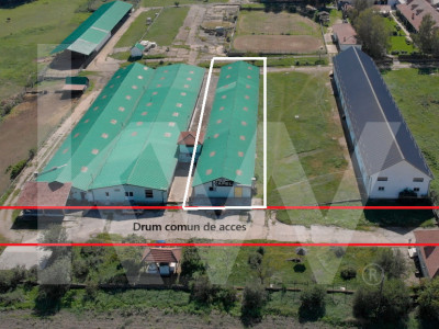 Hala industriala de productie, functionala, 790mp, Rahau, Sebes