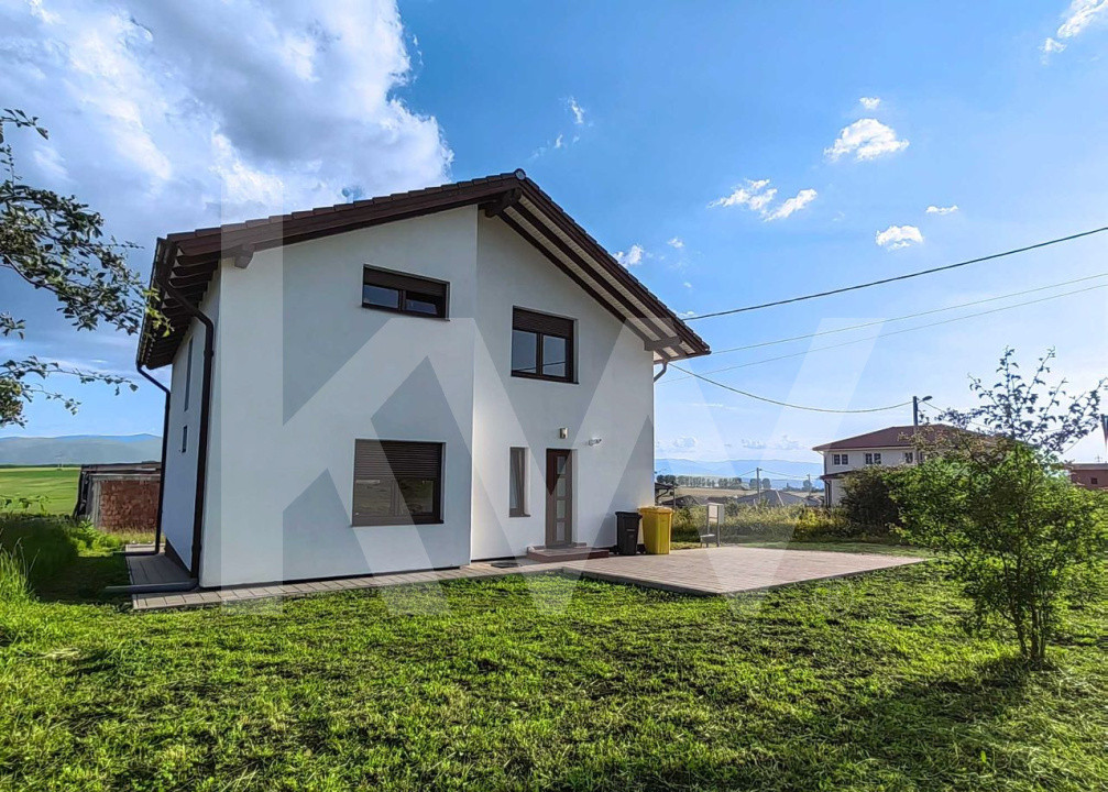 Casa individuala 5 camere finalizata mobilata Est Sibiu teren 372mp