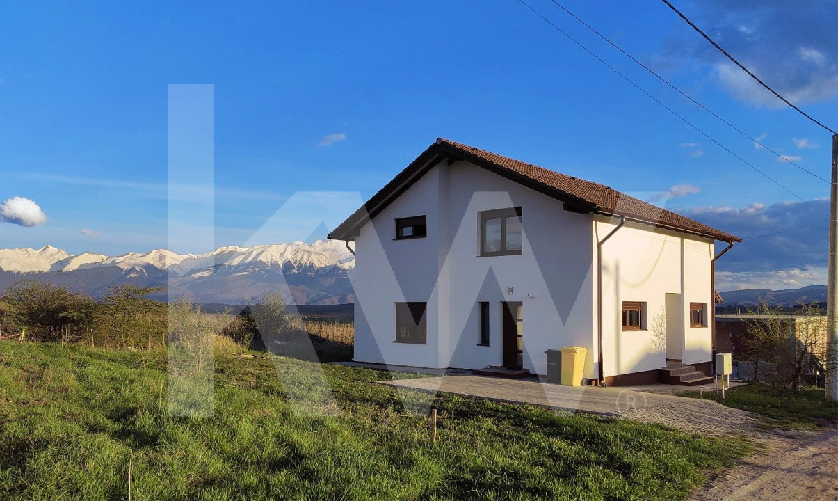 Casa individuala 5 camere finalizata mobilata Est Sibiu teren 372mp