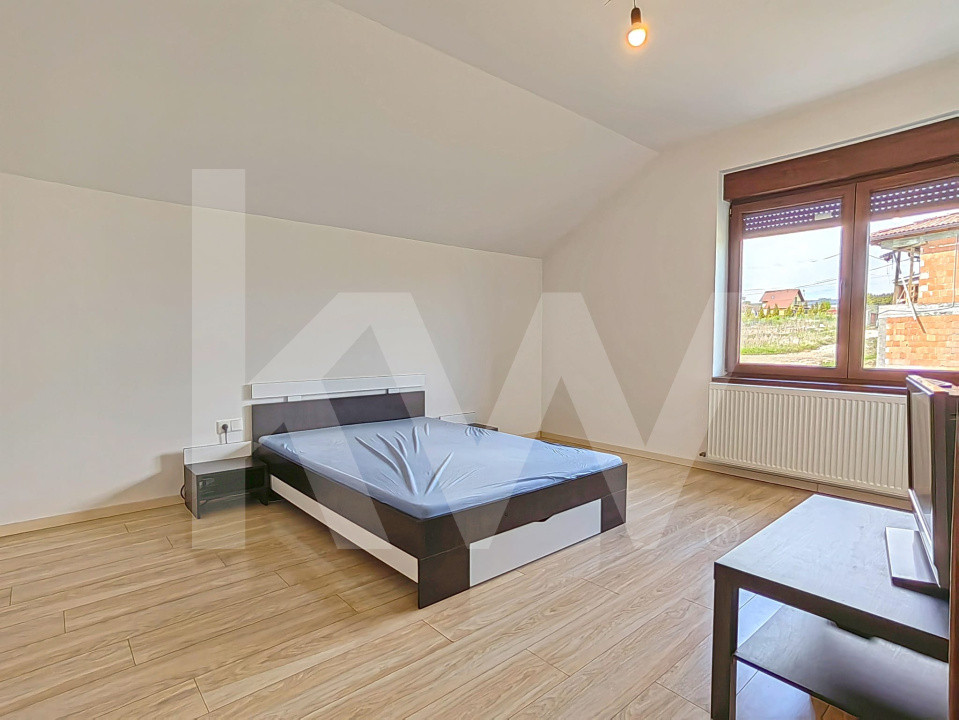 Casa individuala 5 camere finalizata mobilata Est Sibiu teren 372mp