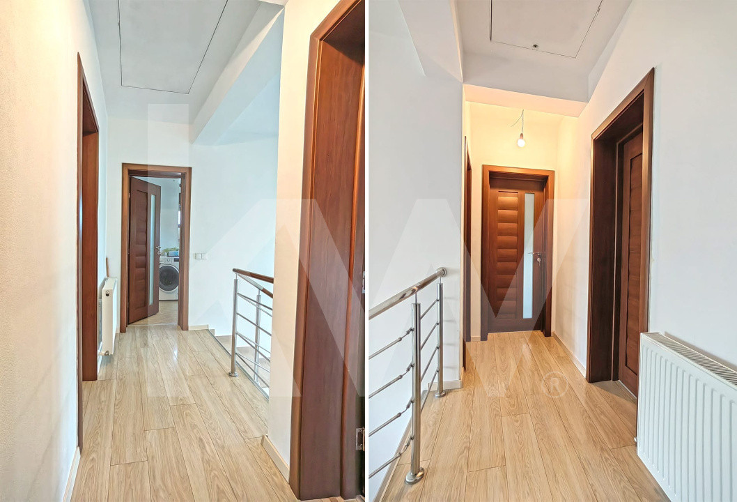 Casa individuala 5 camere finalizata mobilata Est Sibiu teren 372mp