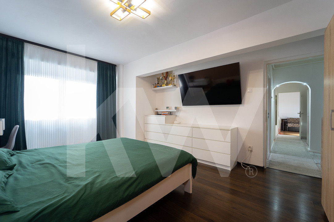 Apartament decomandat cu 3 camere – confort, spațiu și priveliște superbă