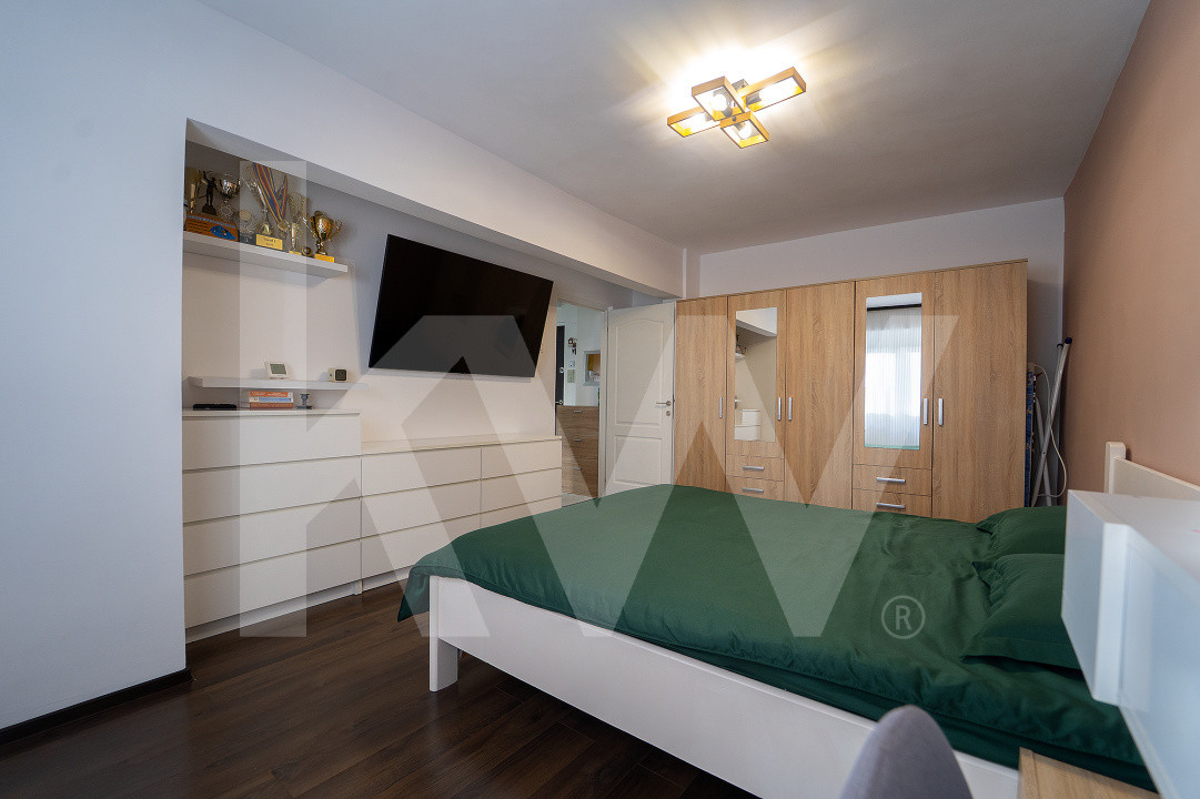 Apartament decomandat cu 3 camere – confort, spațiu și priveliște superbă