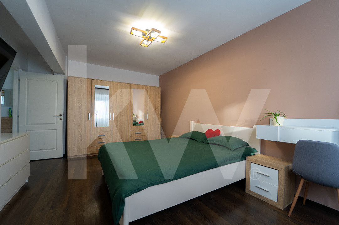 Apartament decomandat cu 3 camere – confort, spațiu și priveliște superbă