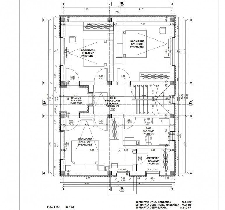 Casă 4 camere modernă construită corect în Kleine Residenz Sibiu