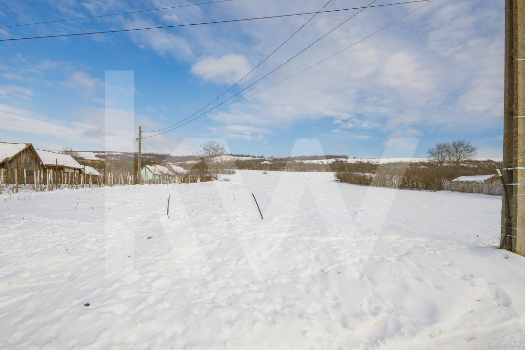 Teren intravilan, loc de casa 1152mp, utiltati, acces 2 drumuri, jud. Sibiu