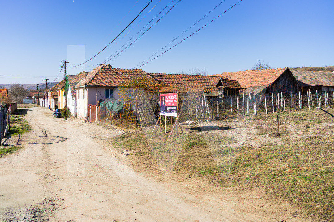Teren intravilan de constructie, loc de casa, 1152mp, Sibiu