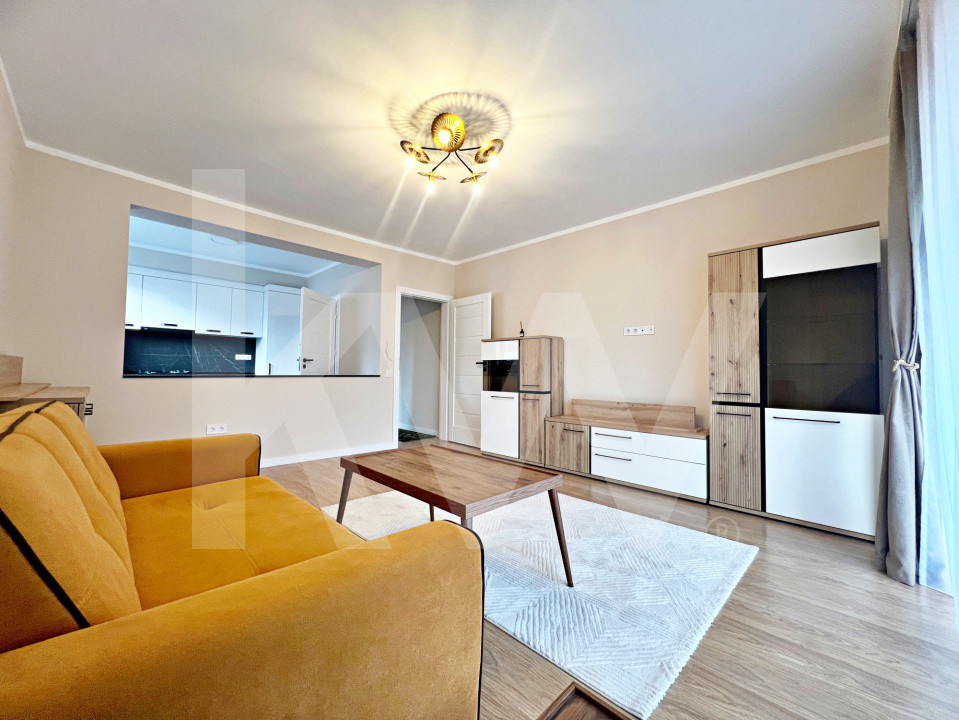 Apart. NOU mobilat și utilat cu 2 cam., balcon și parcare SB-Cristian