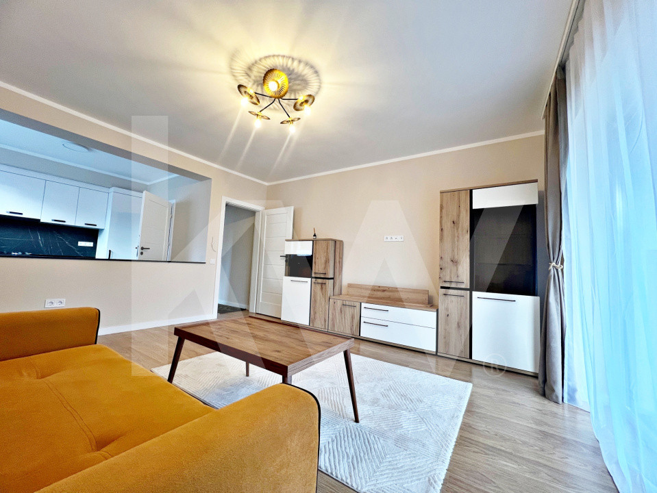 Apart. NOU mobilat și utilat cu 2 cam., balcon și parcare SB-Cristian