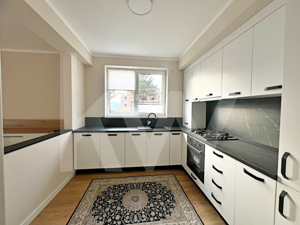 Apart. NOU mobilat și utilat cu 2 cam., balcon și parcare SB-Cristian