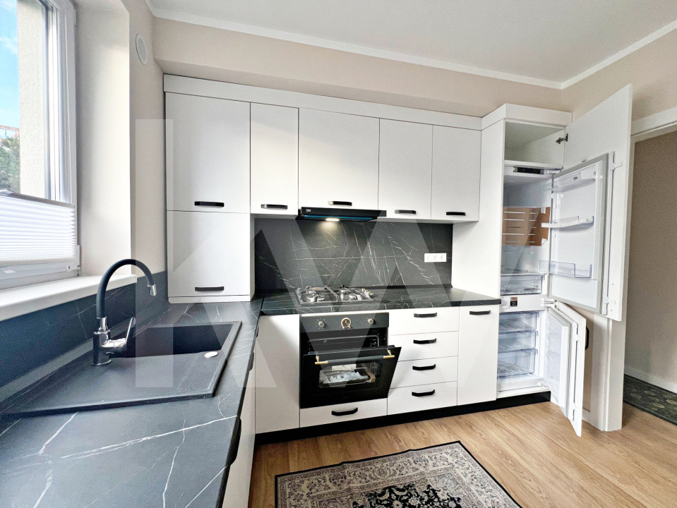 Apart. NOU mobilat și utilat cu 2 cam., balcon și parcare SB-Cristian