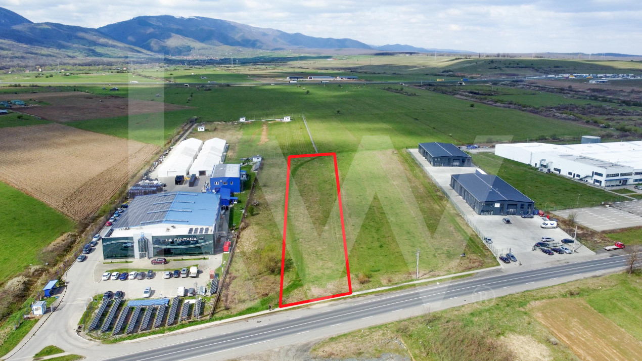 Oportunitate de Investiție sau Construcție Hală – Teren 3.900 mp | Tălmaciu