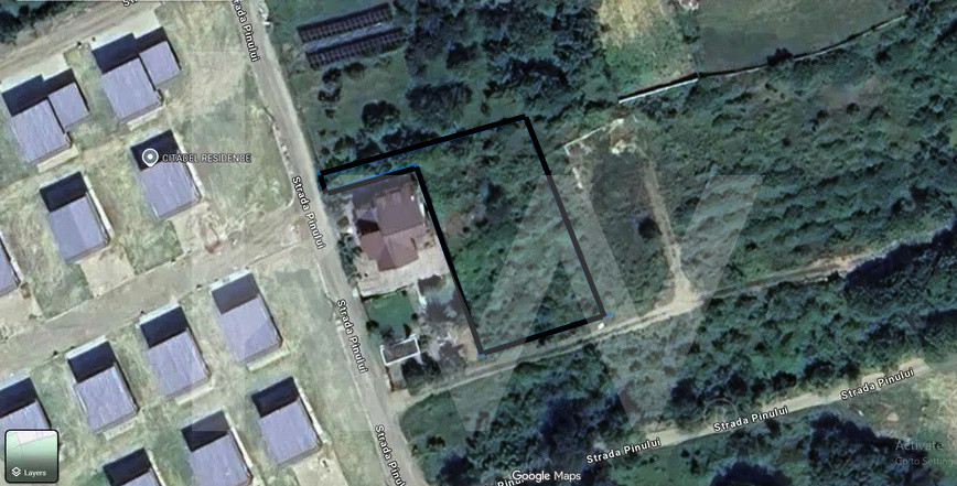 Teren intravilan de 1409 mp cu PUZ - Cisnadioara