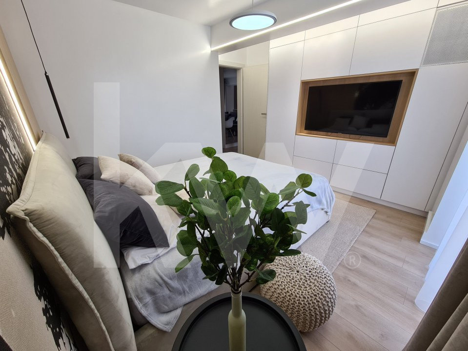 Apartament de lux de inchiriat 3 camere cu piscina exterioara in Sibiu