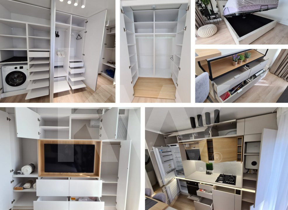 Apartament de lux de inchiriat 3 camere cu piscina exterioara in Sibiu