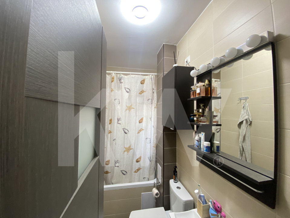 Apartament 2 camere mobilat utilat parcare balcon Turnisor Sibiu