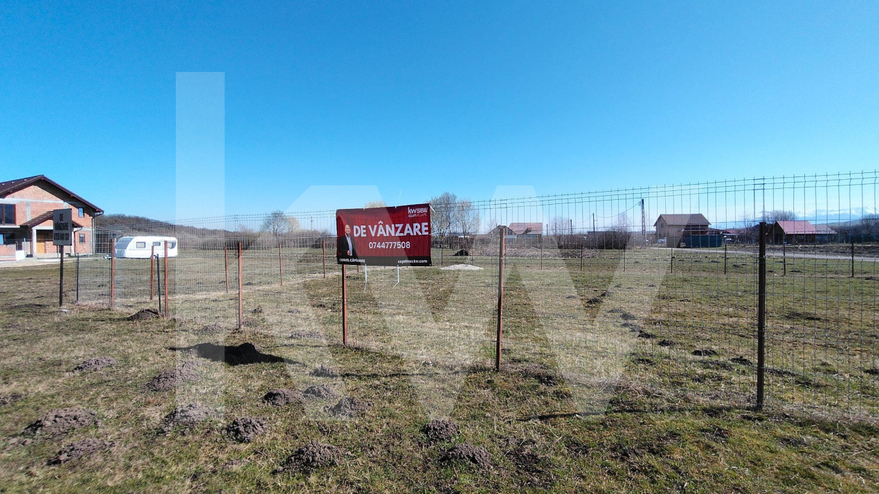 Teren intravilan , cu certificat de urbanism, Sibiu - Zona Muzeul Astra