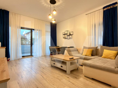 Apartament la parter cu curte privată, terase și două locuri de parcare