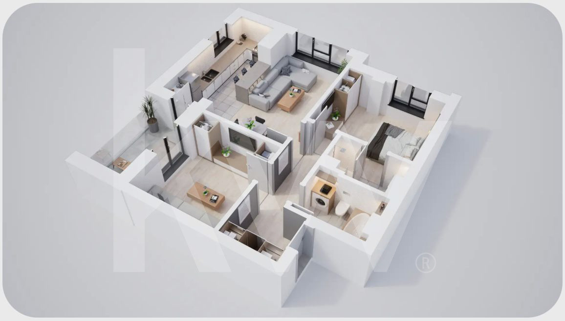 Apartament 3  camere