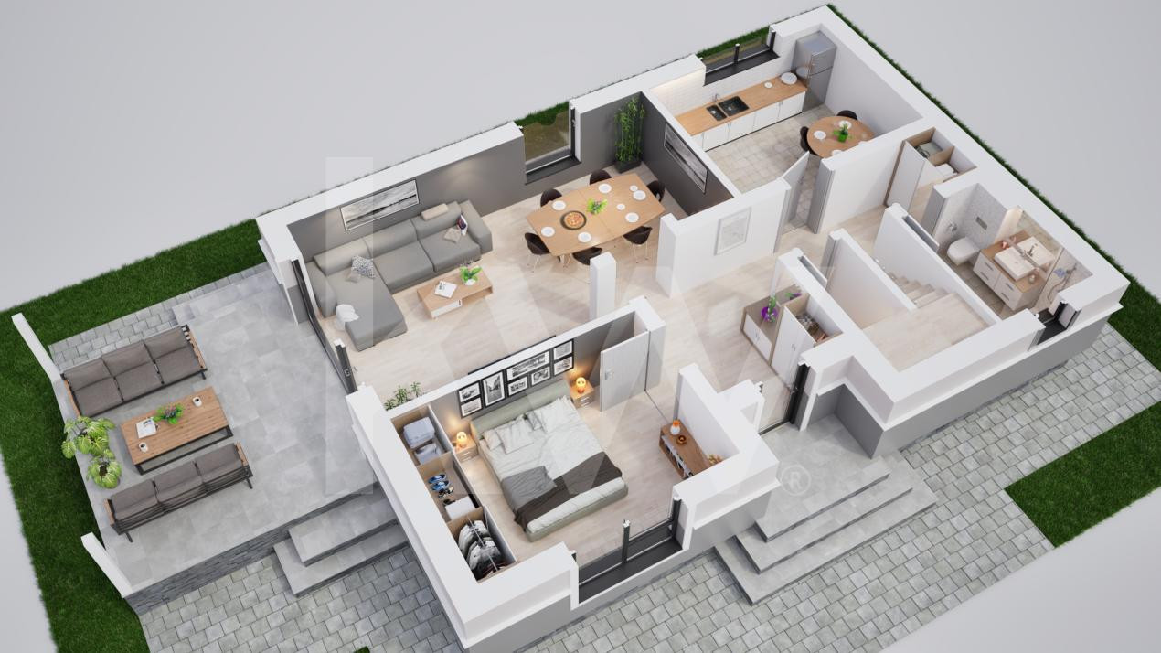 Casa individuala 5 camere in cartier nou Șură Mica