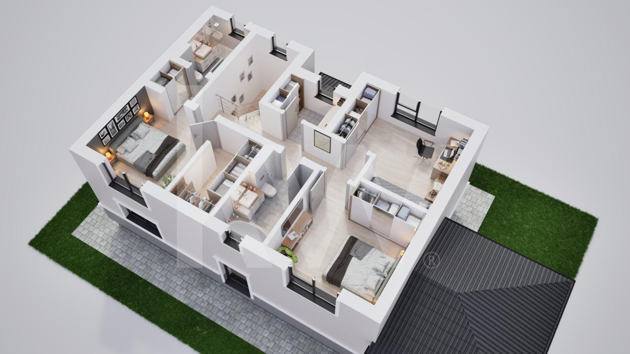 Casa individuala 5 camere in cartier nou Șură Mica