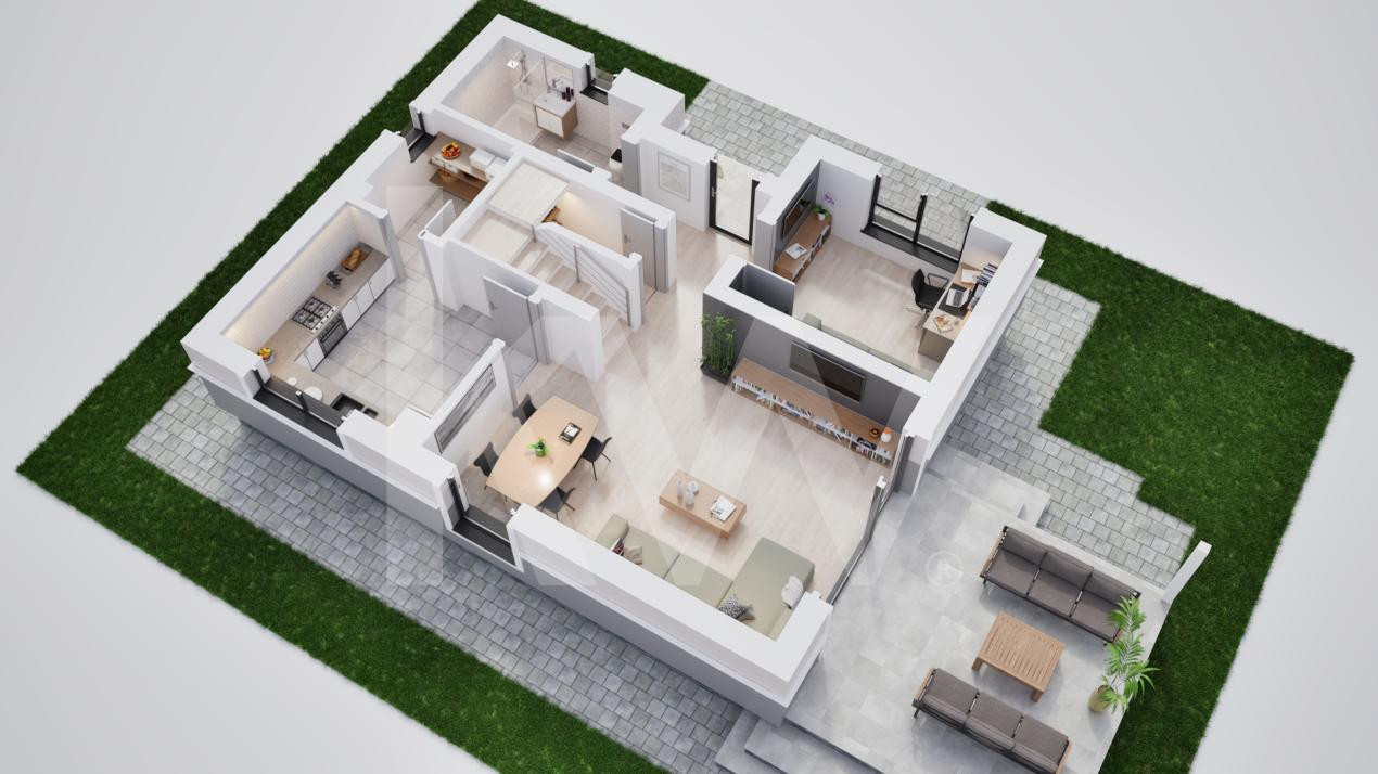 Casa individuala 5 camere in cartier nou Șură Mica