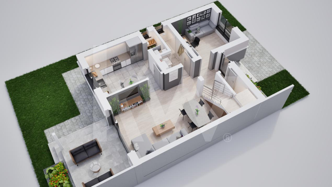 Casa duplex 5 camere in cartier nou Șură Mica