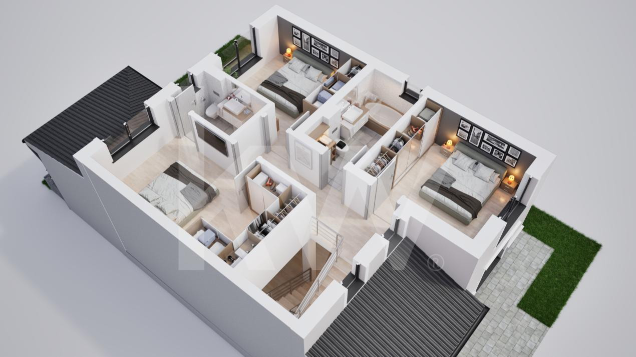 Casa duplex 5 camere in cartier nou Șură Mica