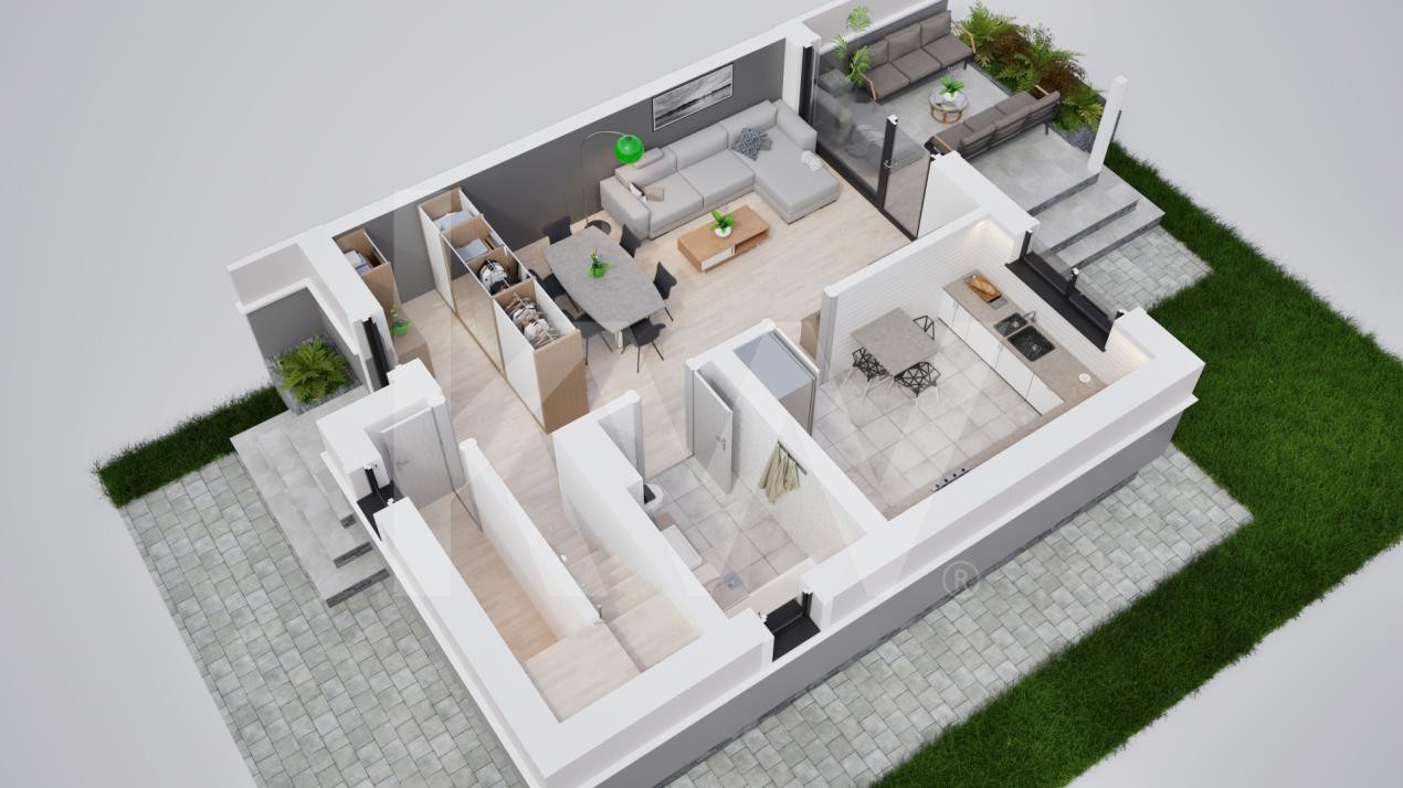 Casa duplex 4 camere in cartier nou Șură Mica