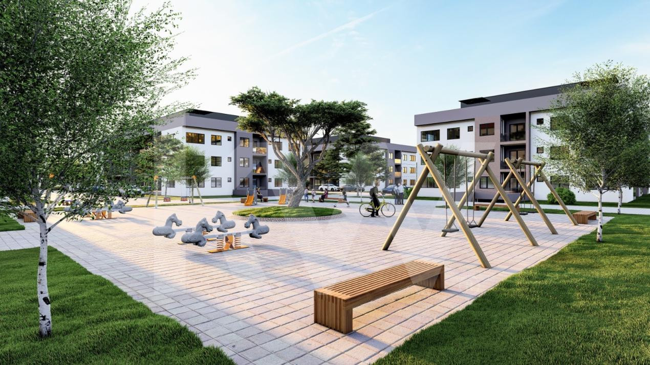 Apartament 2 camere 51mp utili buc separata balcon etaj 1 Sibiu