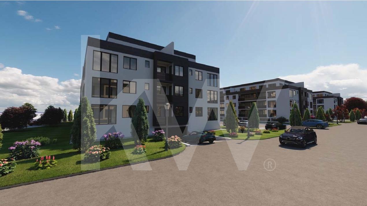 Apartament 3 camere 2 bai - 72mp utili de vanzare balcon etaj 1 Sibiu