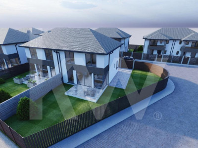 Casa 4 camere 3 bai singur in curte zona Selimbar Sibiu de vanzare