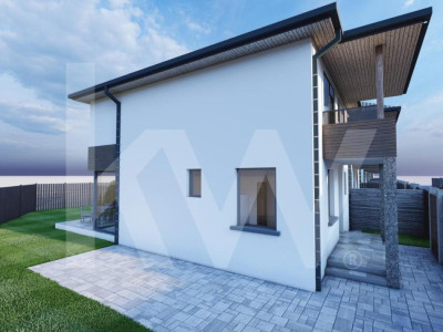 Casa individuala 4 camere 3 bai teren 257mp Selimbar Sibiu de vanzare