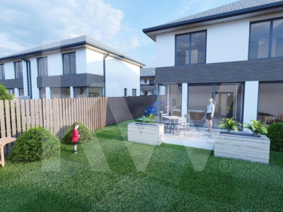 Casa individuala 4 camere 3 bai teren 258mp Selimbar Sibiu de vanzare