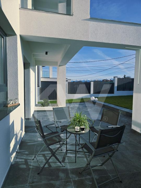 Casă individuală modernă P+E, 164 mp utili, teren 500 mp, Daia-10 min de Sibiu