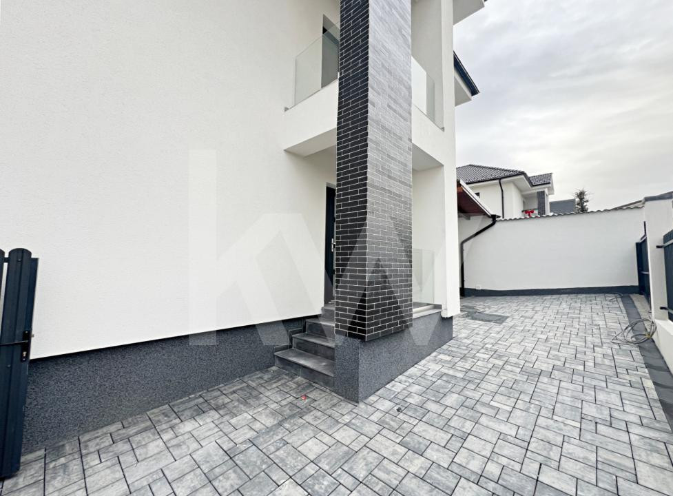 Casă individuală modernă P+E, 164 mp utili, teren 500 mp, Daia-10 min de Sibiu