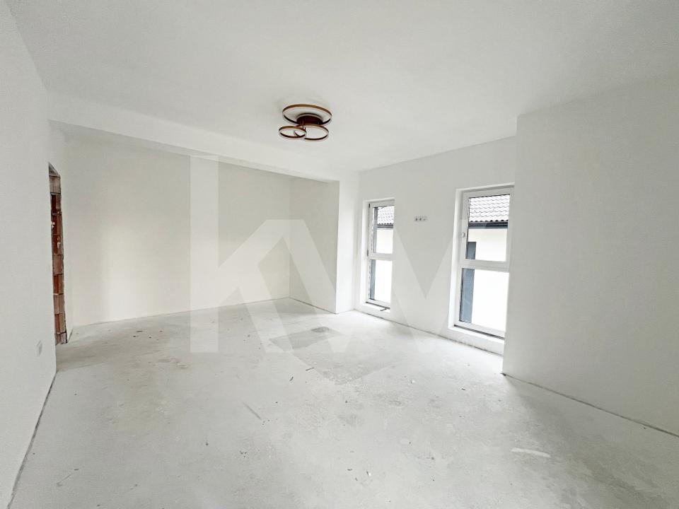 Casă individuală modernă P+E, 164 mp utili, teren 500 mp, Daia-10 min de Sibiu