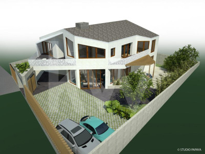 Vilă impresionantă cu vedere panoramică spre munți în cartier Bavaria